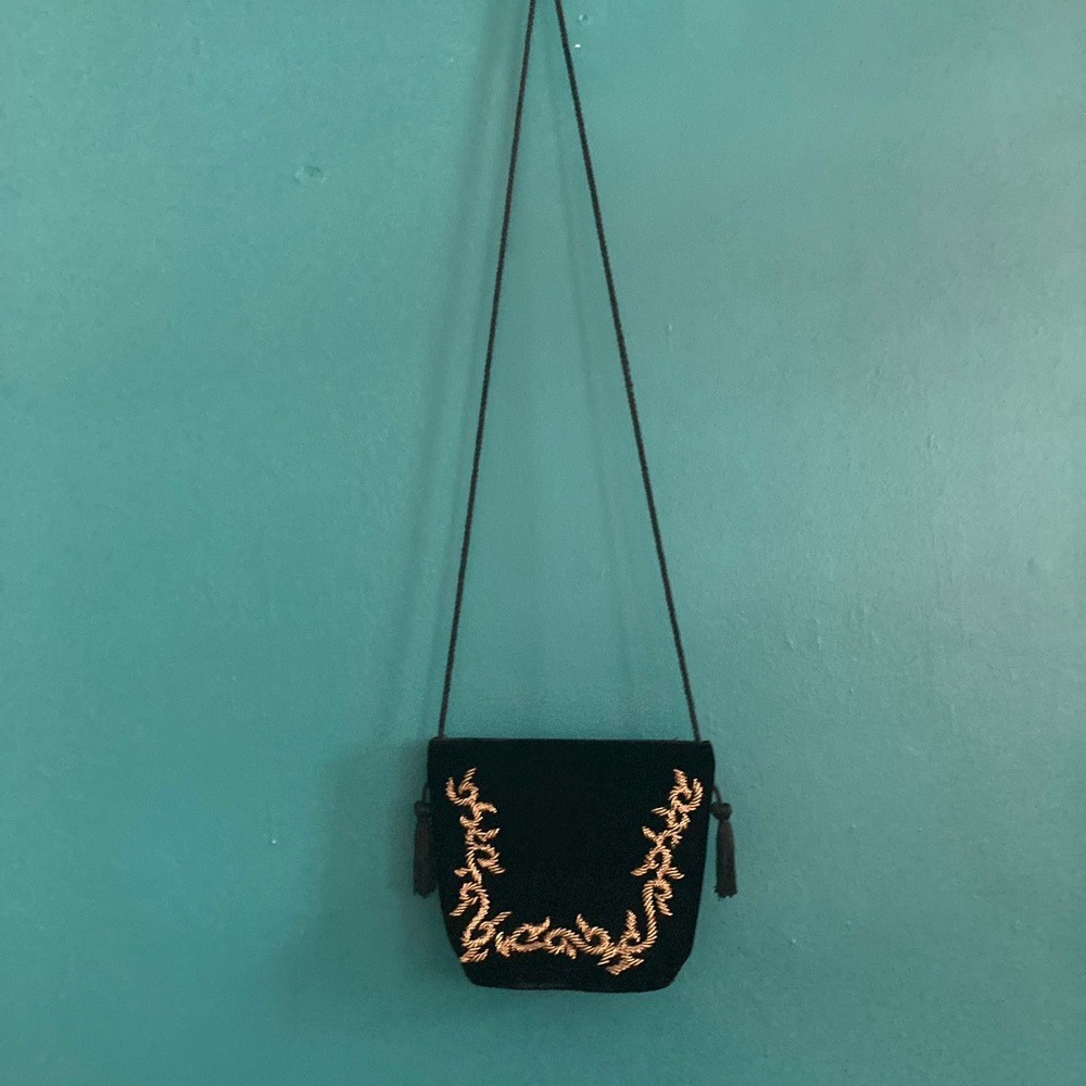 Small Velvet party satchel